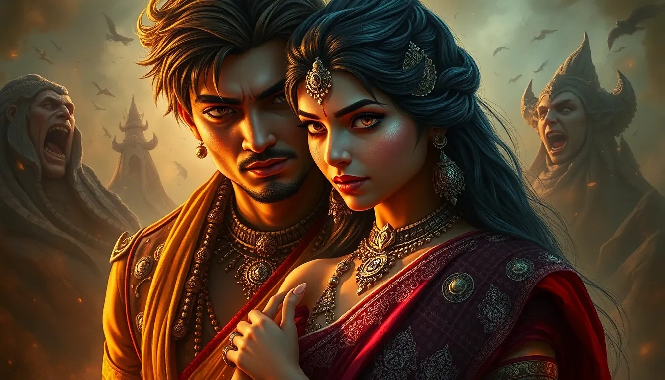indian lovely couple