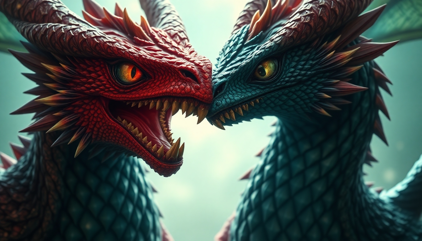 Great Friendship between dragons