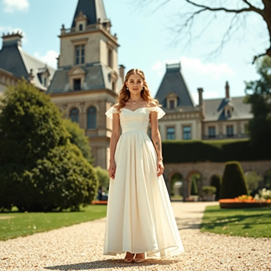 French princess in full body