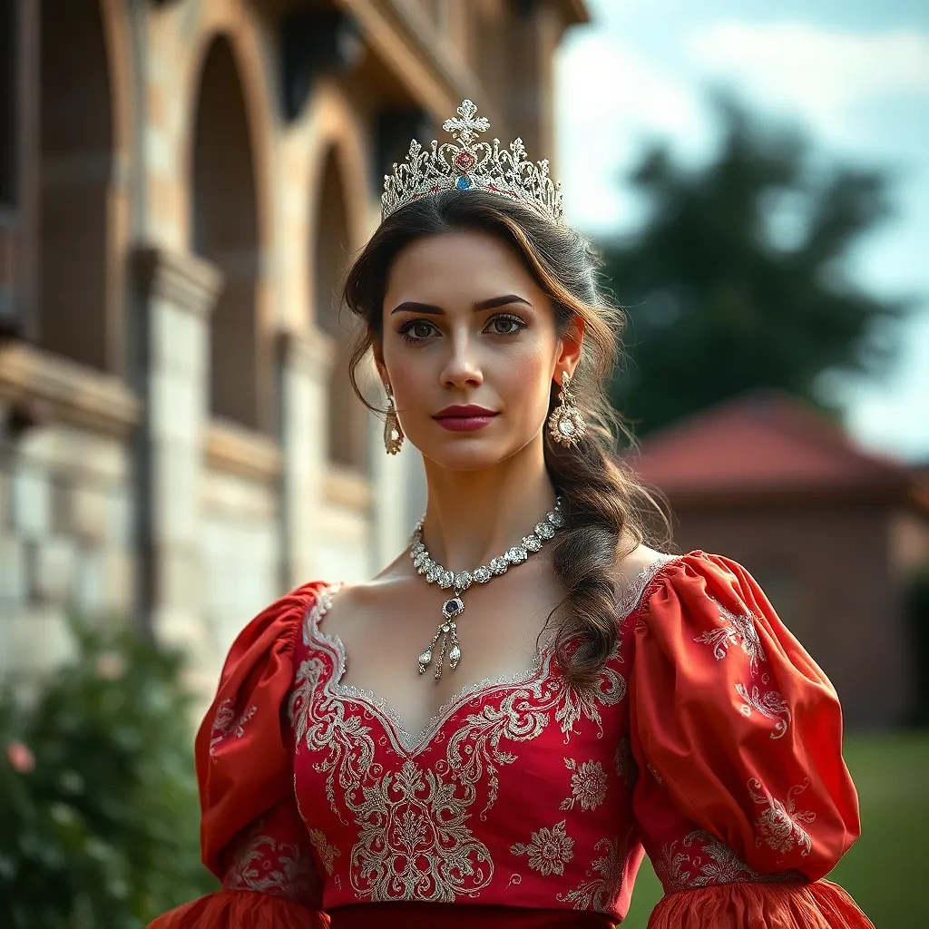 French princess, full body