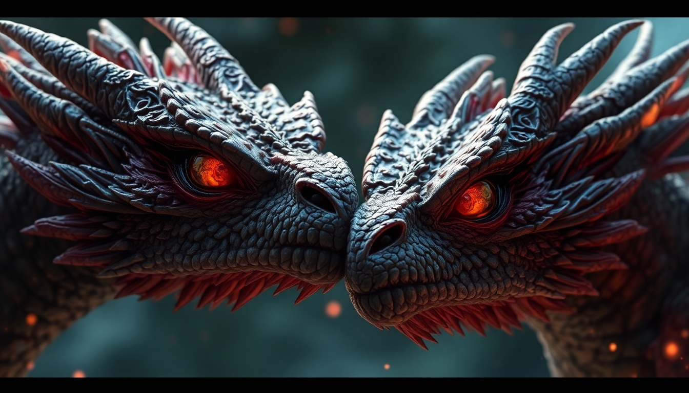 Great Friendship between dragons