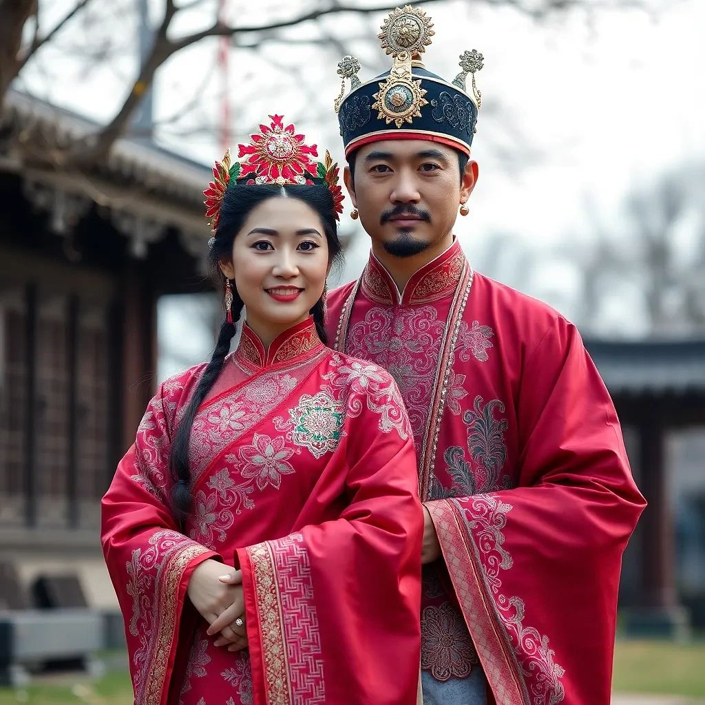 chinese prince with princess