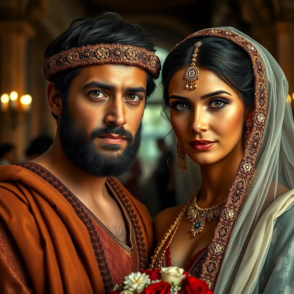 Marriage ceremony, married couple In ancient Roman religion, rich background