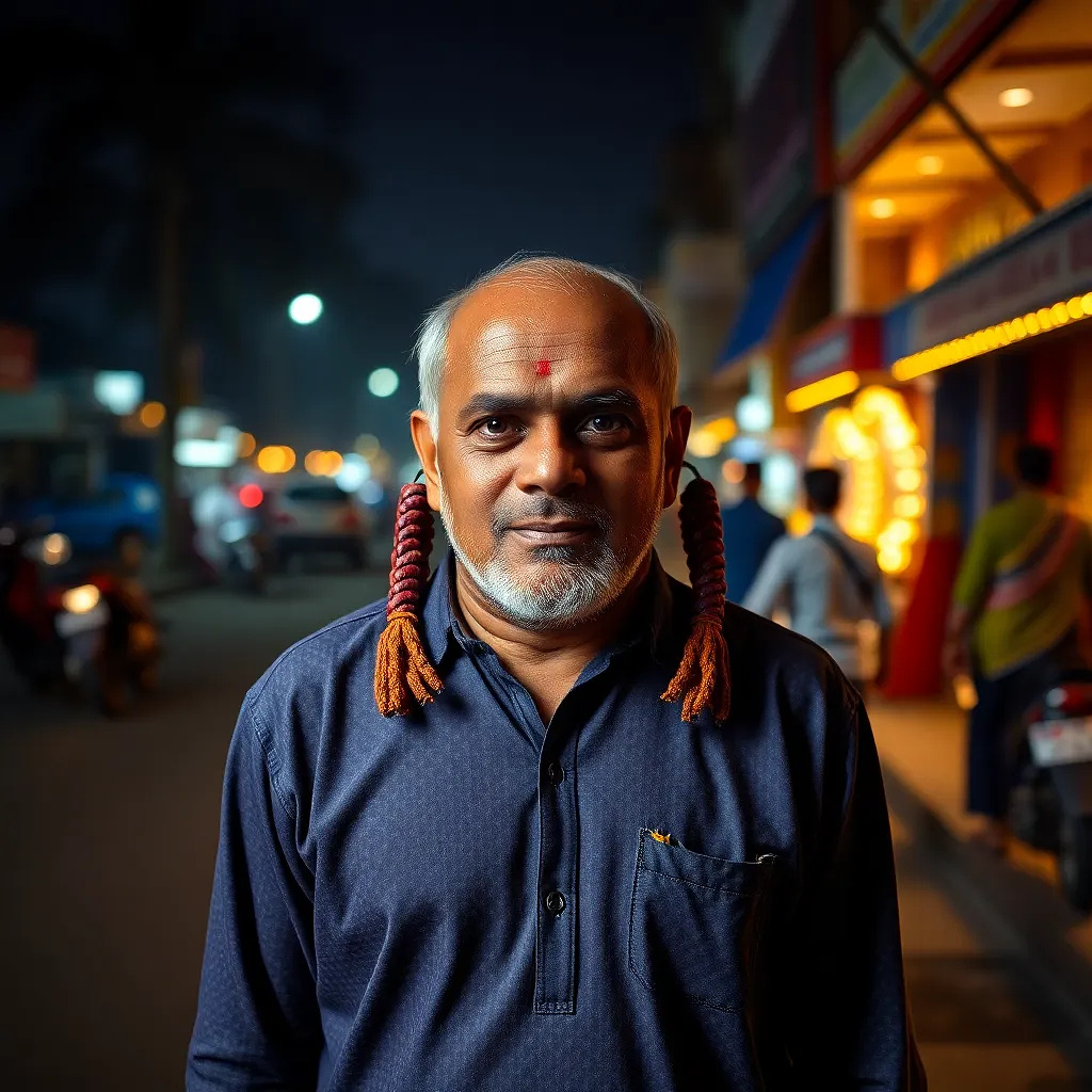 India by night