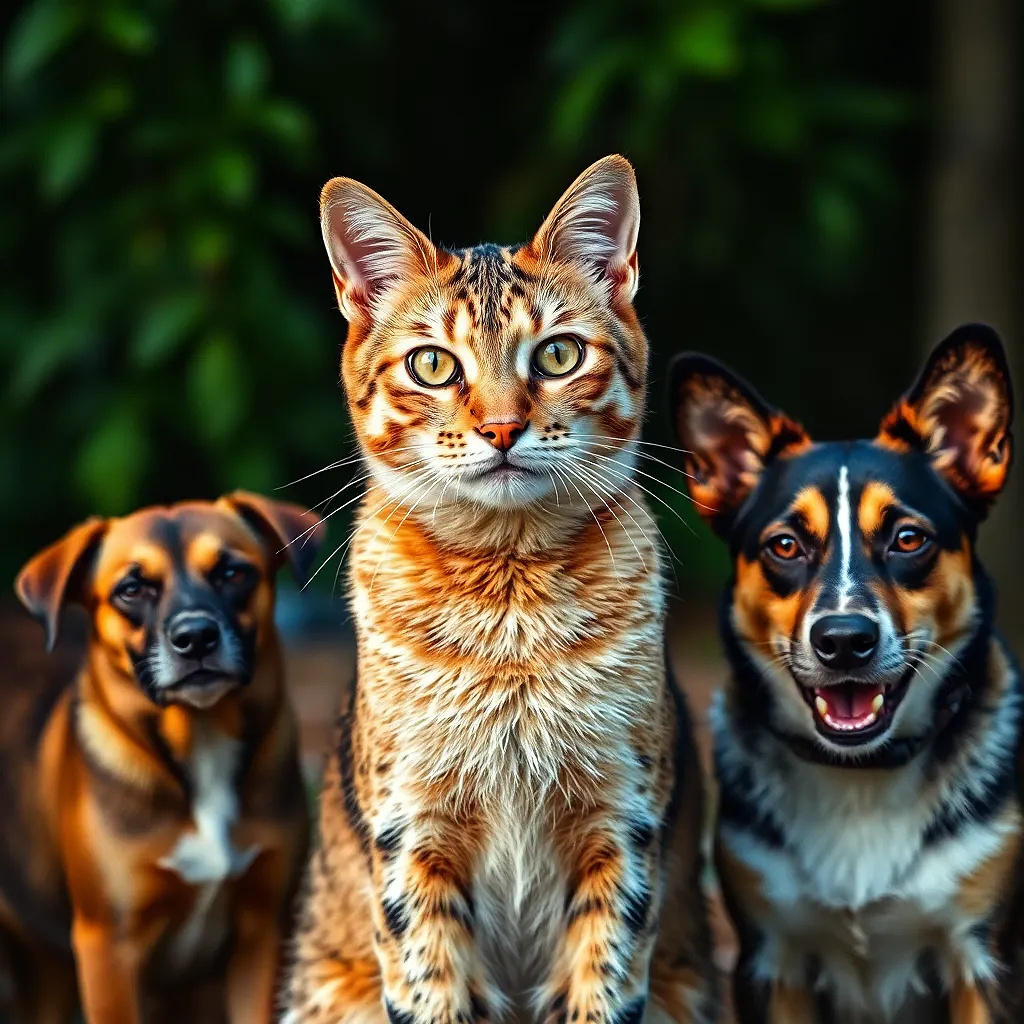 cat and dogs