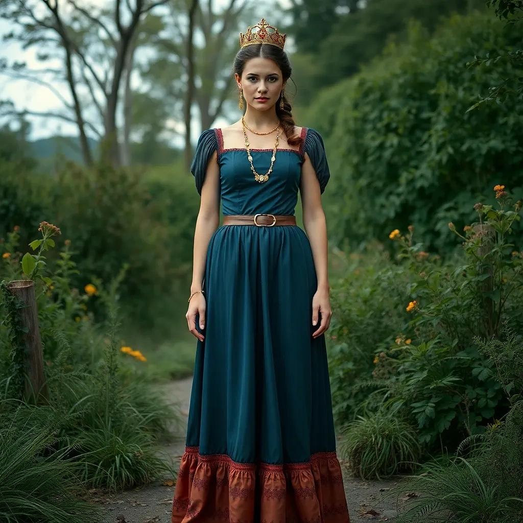 French princess in full body