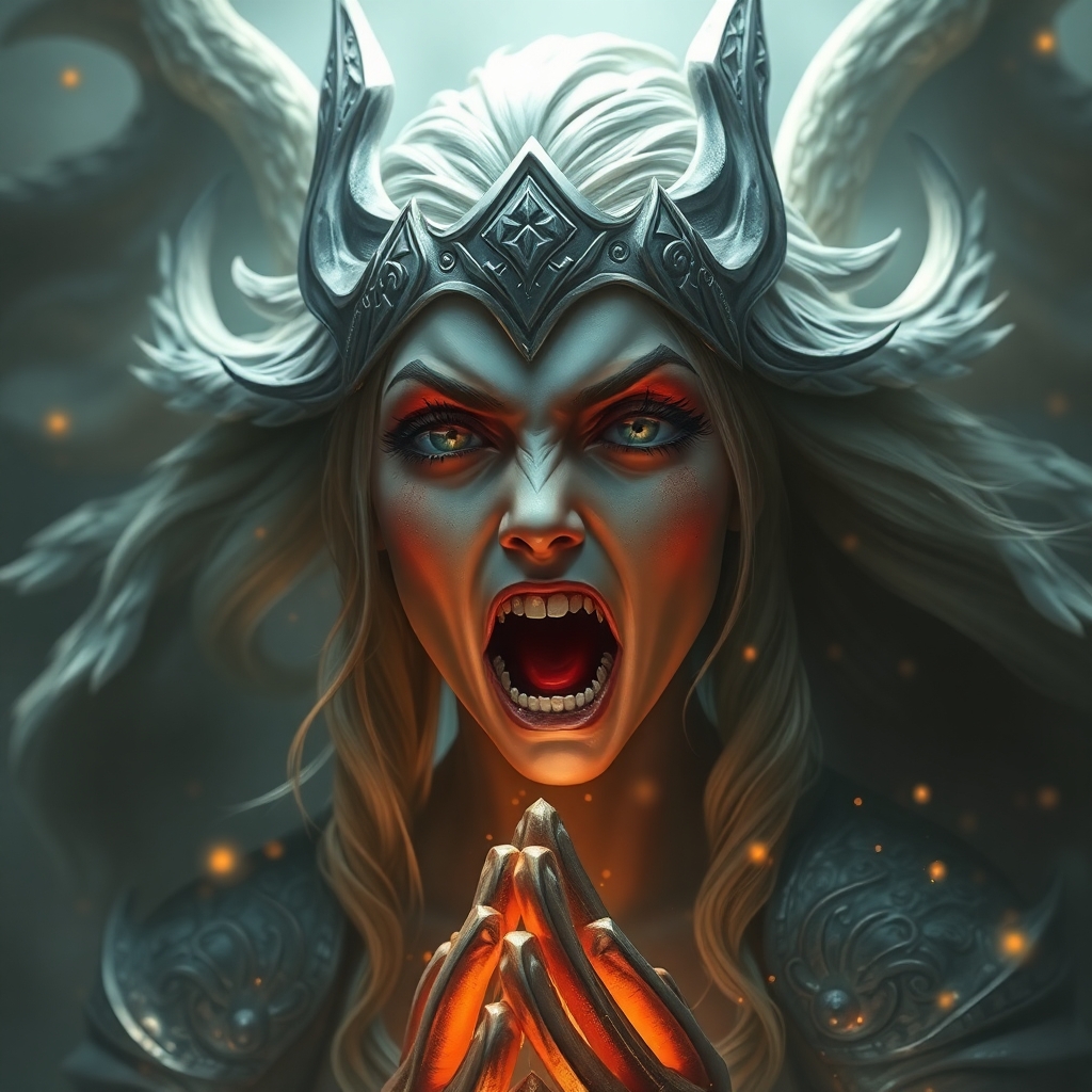 Godess of war crying