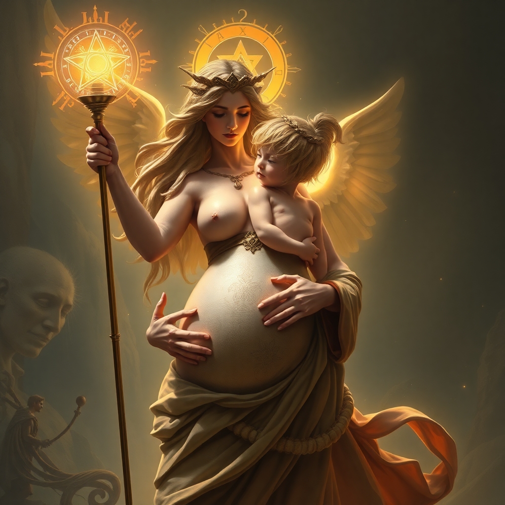 In ancient Roman religion, birth and childhood deities were thought to care for every aspect of conception, pregnancy, childbirth, and child development.