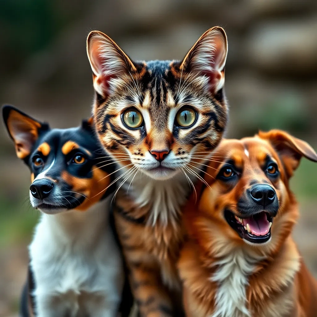 cat and dogs