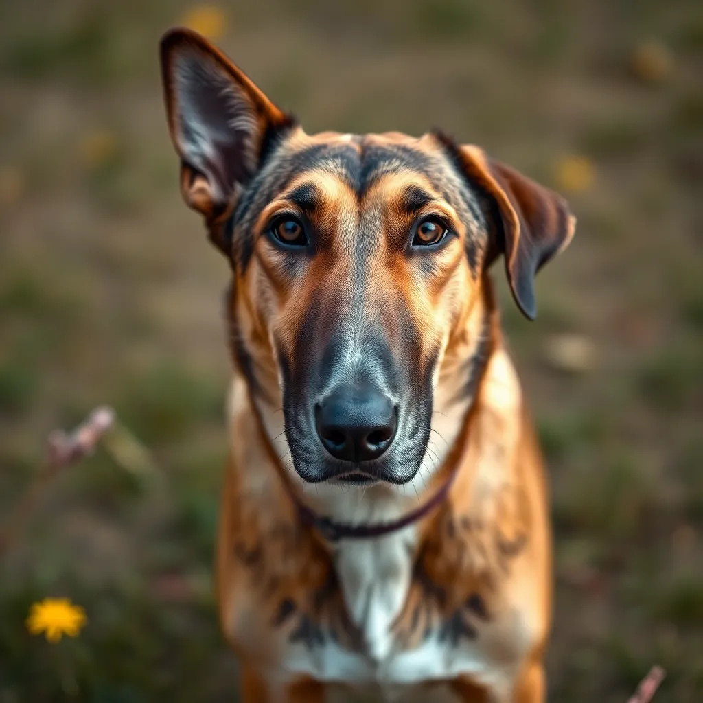 DOG WITH DOWN SYNDROME
