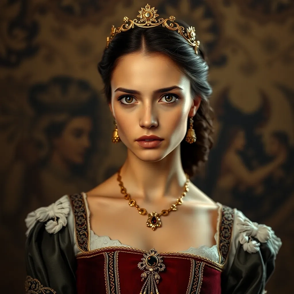 French princess in full body