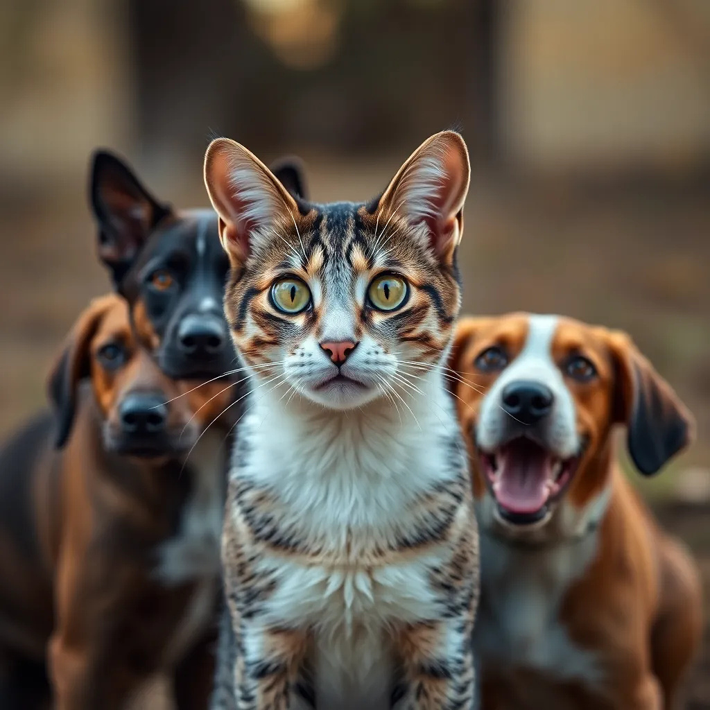 cat and dogs