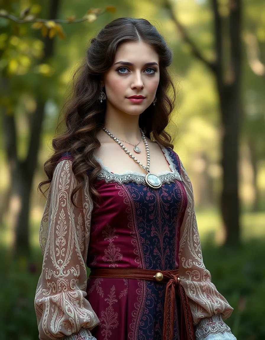 French princess in full body