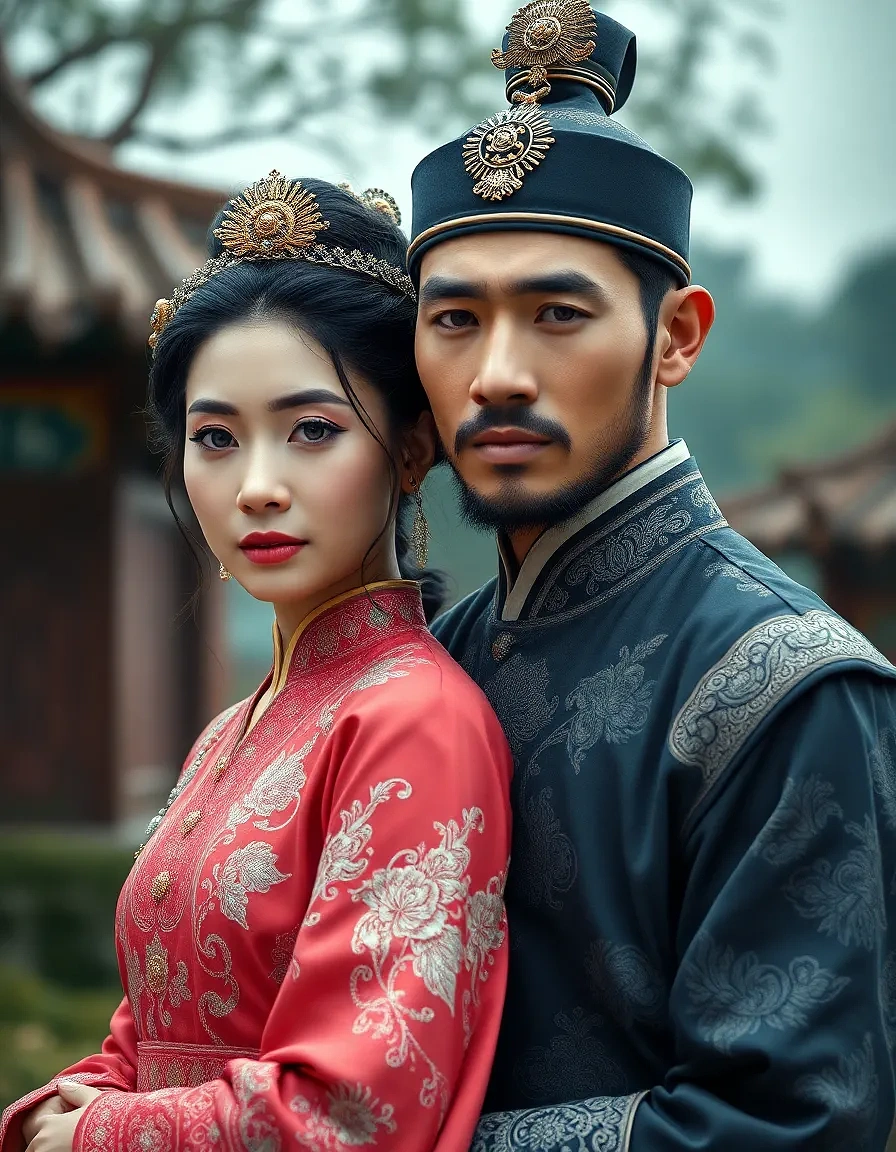 chinese prince with princess