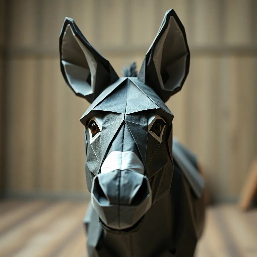 donkey in the house