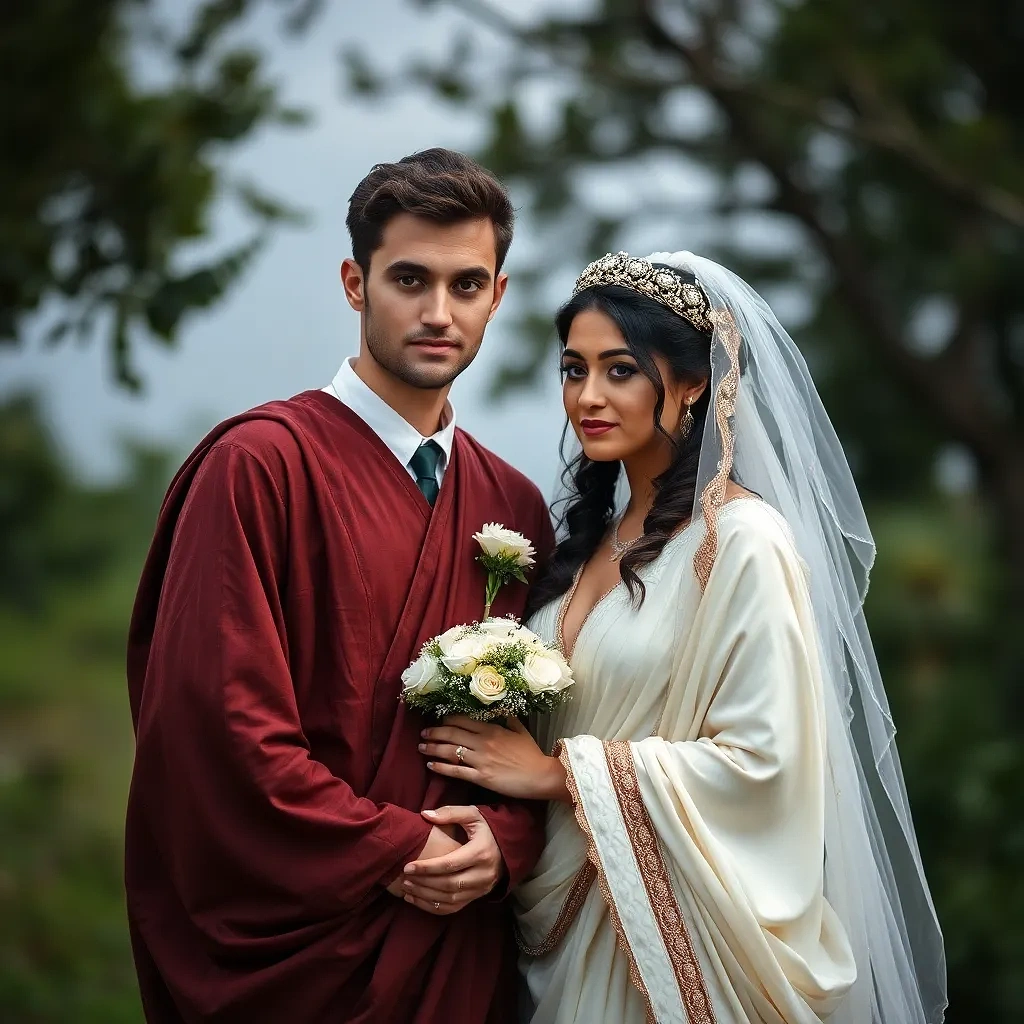 Marriage ceremony, married couple In ancient Roman religion, rich background