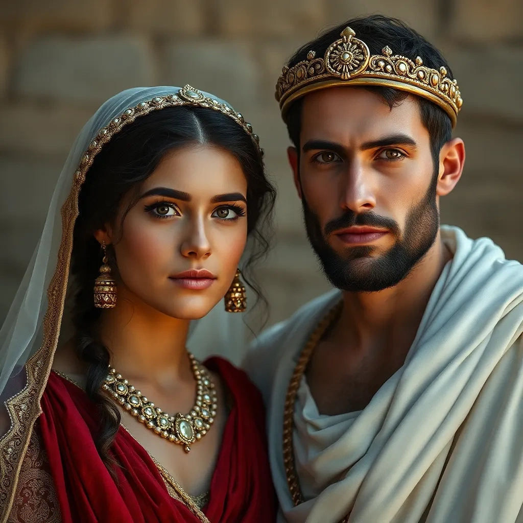 Marriage ceremony, married couple In ancient Roman religion, full clear background