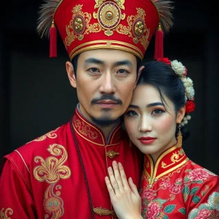 chinese prince with princess