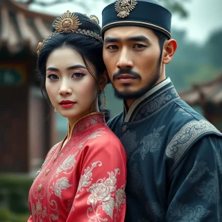 chinese prince with princess