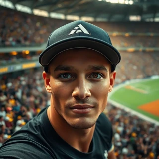 Generate an image capturing the atmosphere of a sporting event in a crowded stadium. Showcase the energy, excitement, and competition as athletes engage in their respective sports. The scene is alive with action, capturing the essence of a thrilling sporting event.