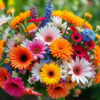 Bouquet of colorful flowers