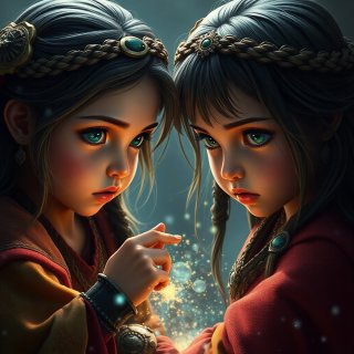 little girls playing in the year 500 BC