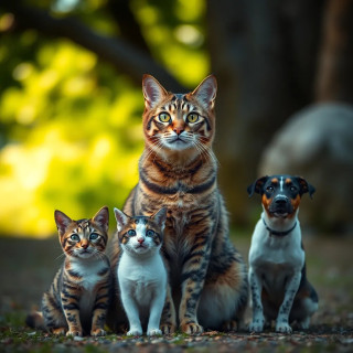 cat and dogs