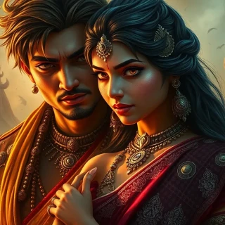 indian lovely couple