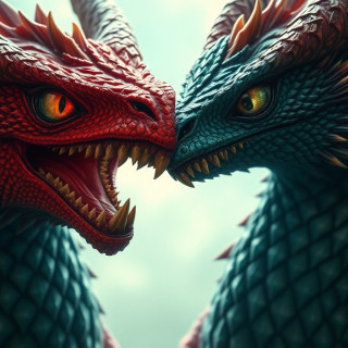 Great Friendship between dragons
