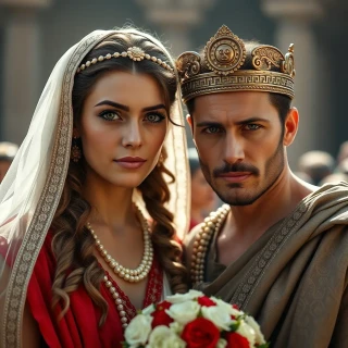 Marriage ceremony, married couple In ancient Roman religion