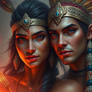 Lovely Indian couple