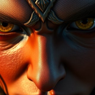 Angry Godesse of war
