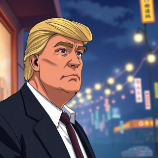 Donald Trump Ghibli