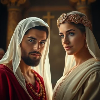 Marriage ceremony, married couple In ancient Roman religion, rich background