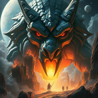 A rogue planet where cities are built on the backs of dormant titans—awakening one means annihilation or utopia.