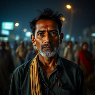India by night