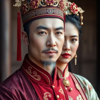 chinese prince with princess