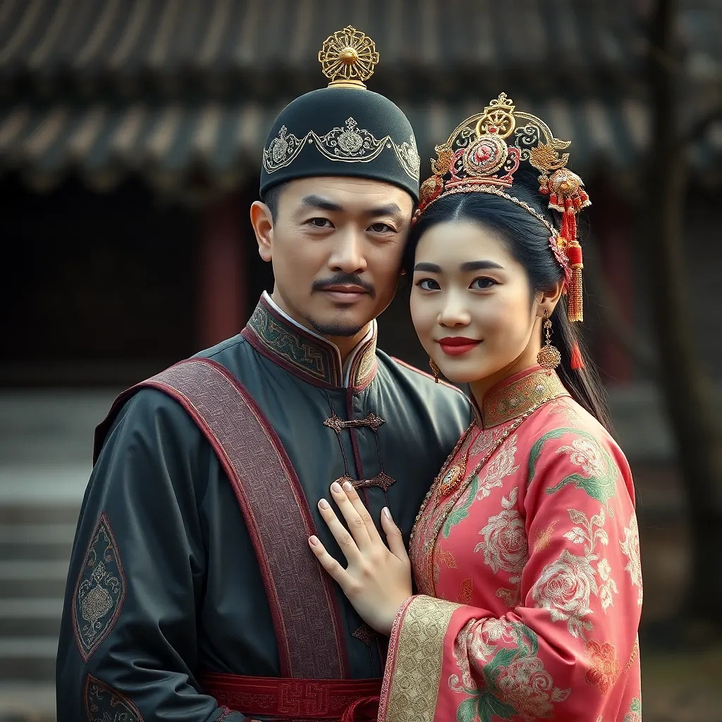 chinese prince with princess
